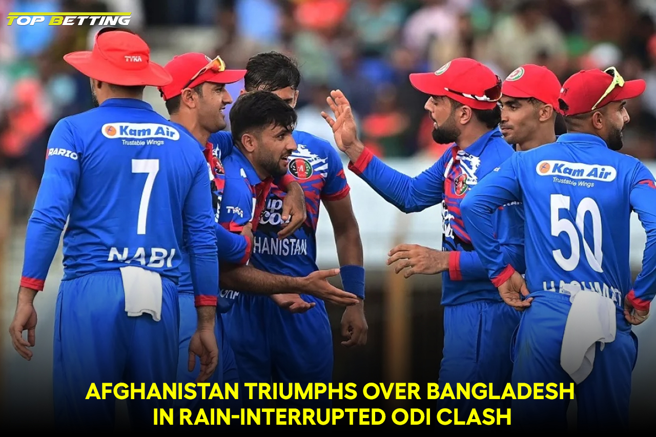 Afghanistan Triumphs over Bangladesh in Rain-Interrupted ODI Clash