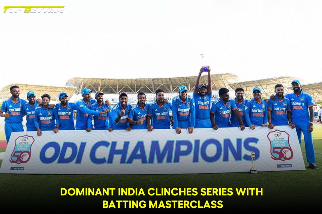 Dominant India Clinches Series with Batting Masterclass