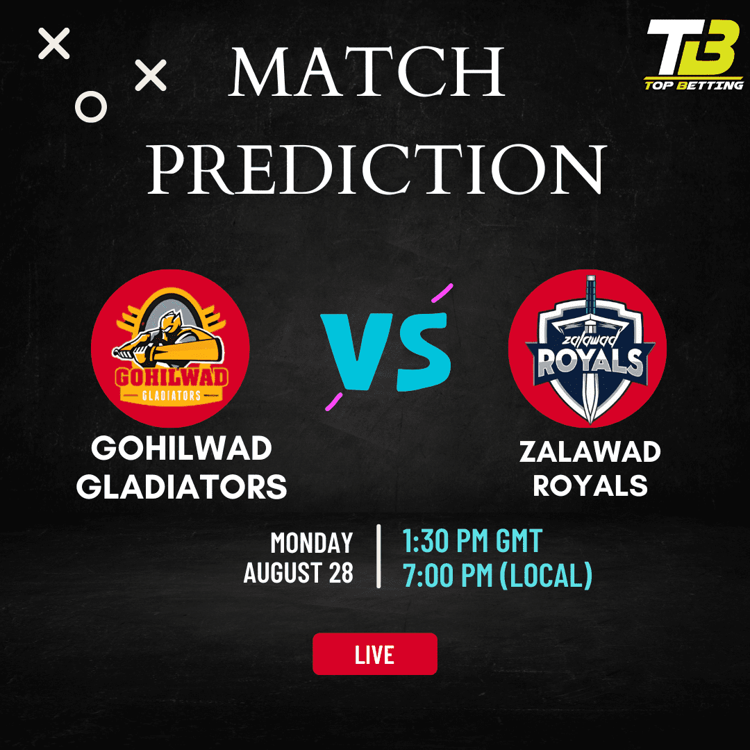 Saurashtra Premier League 2023 Match Prediction: Gohilwad Gladiators vs Zalawad Royals