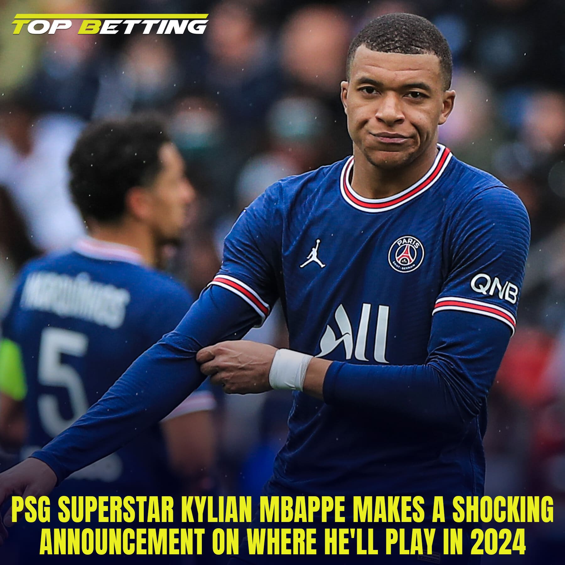PSG superstar Kylian Mbappe makes a shocking announcement on where he’ll play in 2024