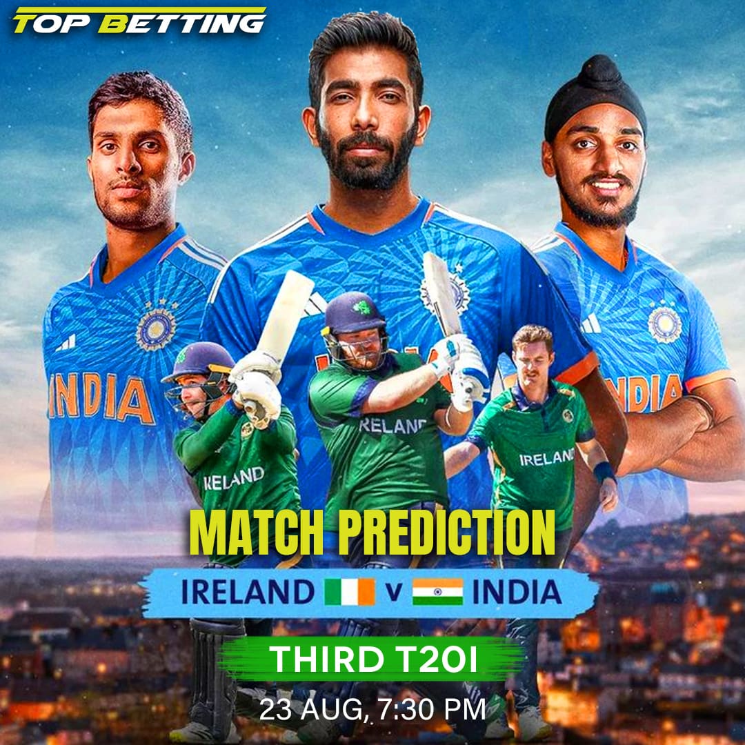 India vs Ireland 3rd T20 Match Prediction| India Tour of Ireland 2023