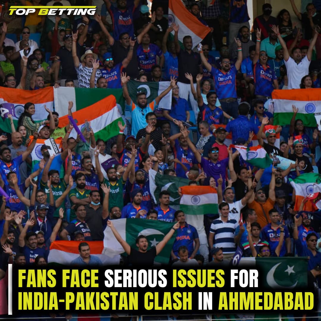 Fans Face Serious Issues for India-Pakistan Clash in Ahmedabad