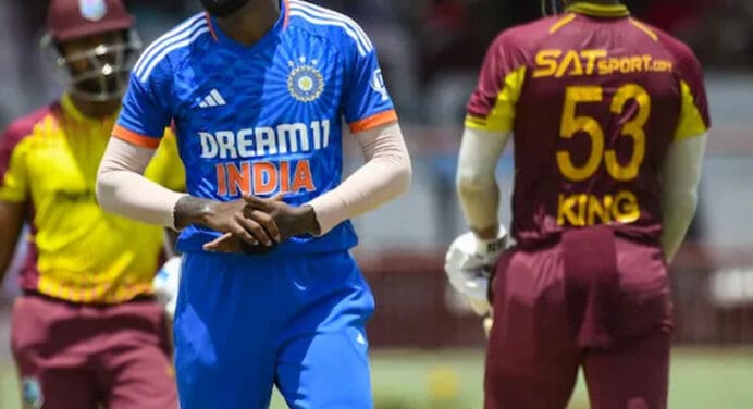 Brandon King and Nicholas Pooran Shine as West Indies Triumph Over India | West Indies Beat India in final T20I match to take the series 3-2