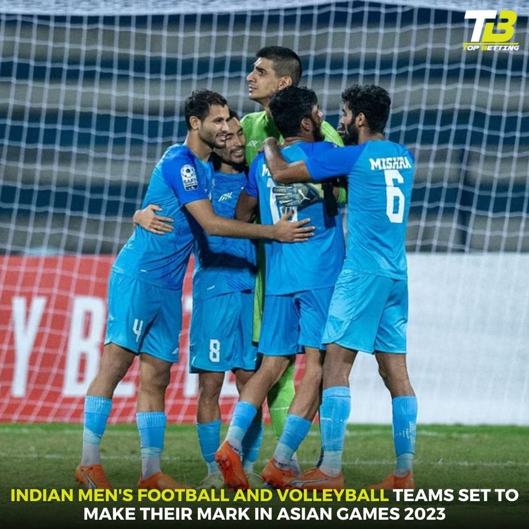 Indian Men’s Football and Volleyball teams set to make their mark in Asian Games 2023
