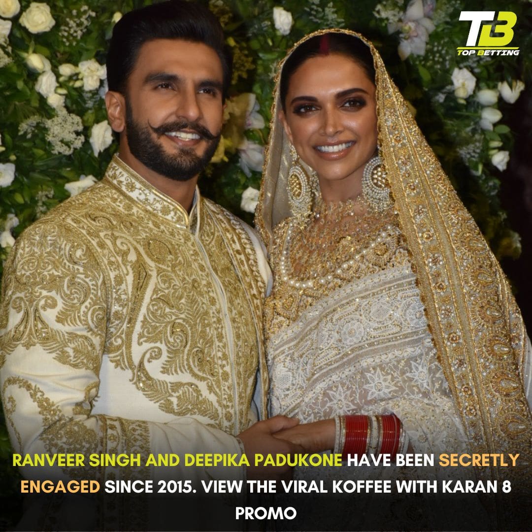 Ranveer Singh and Deepika Padukone have been secretly engaged since 2015. View the viral Koffee With Karan 8 promo