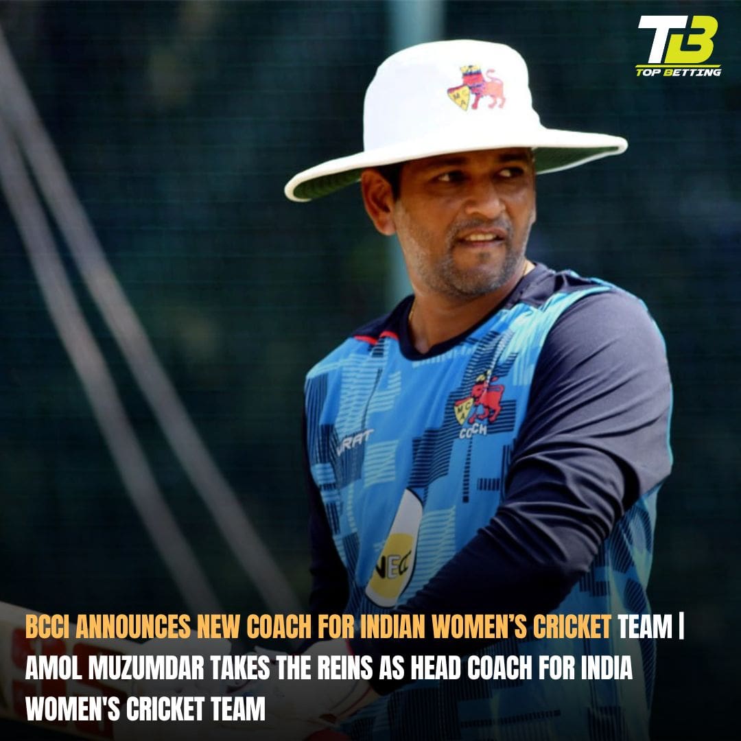 BCCI announces new Coach for Indian Women’s Cricket Team | Amol Muzumdar Takes the Reins as Head Coach for India Women’s Cricket Team