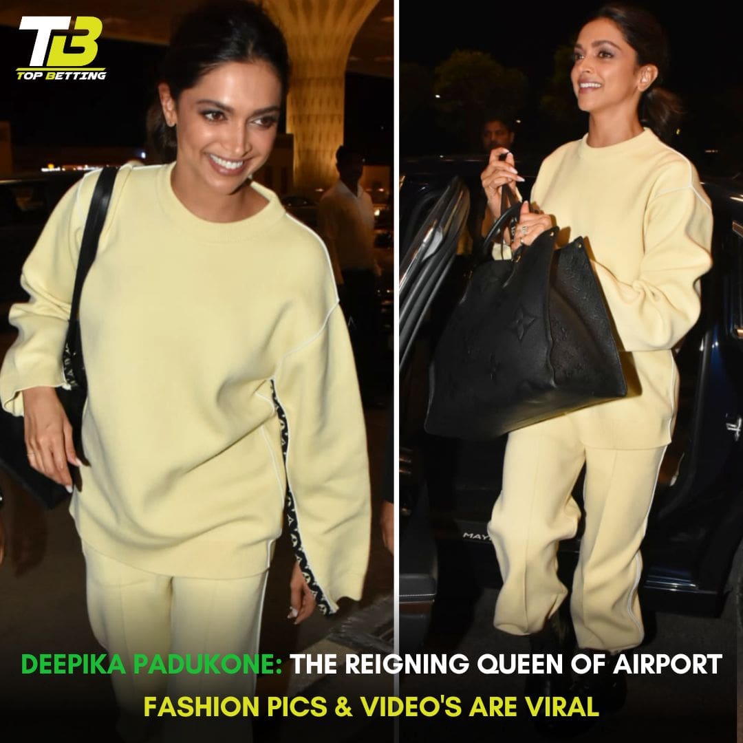 Deepika Padukone: The Reigning Queen of Airport Fashion Pics & Video’s Are Viral