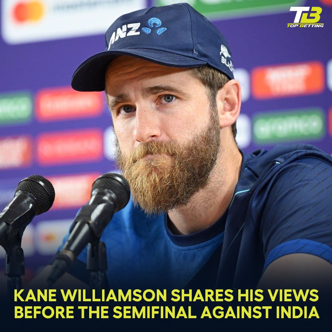 Kane Williamson shares his views before the Semi Final Against India