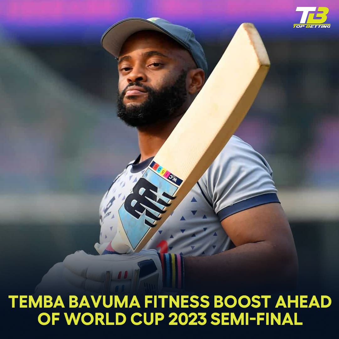 Temba Bavuma Fitness Boost Ahead of World Cup 2023 Semi-Final