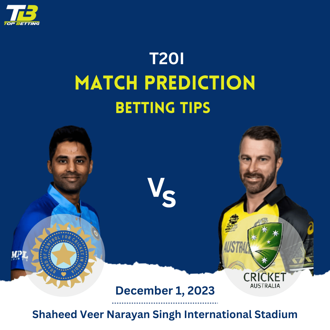  IND vs AUS Match Prediction and Betting Tips T20I 2023