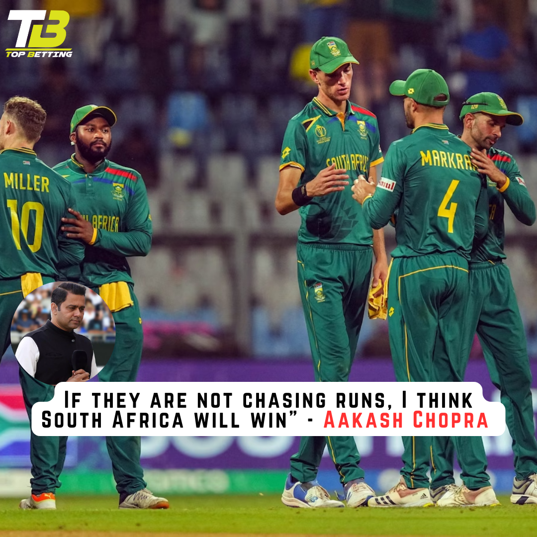 “If they are not chasing runs, I think South Africa will win” – Aakash Chopra regarding their 2023 World Cup matchup with New Zealand