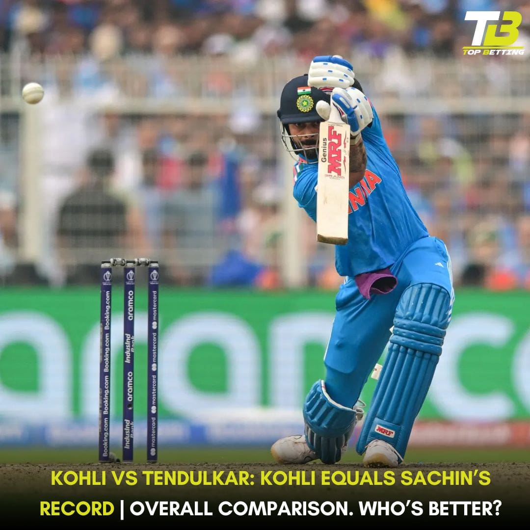 Kohli vs Tendulkar: Kohli Equals Sachin’s Record | Overall Comparison. Who’s Better?