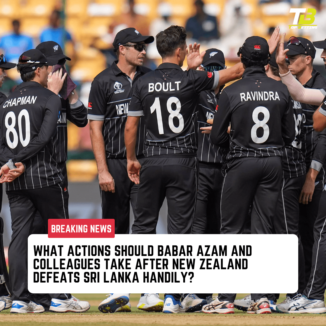 What actions should Babar Azam and colleagues take after New Zealand defeats Sri Lanka handily?