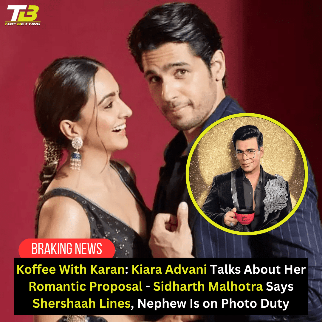Koffee With Karan: Kiara Advani Talks About Her Romantic Proposal – Sidharth Malhotra Says Shershaah Lines, Nephew Is on Photo Duty