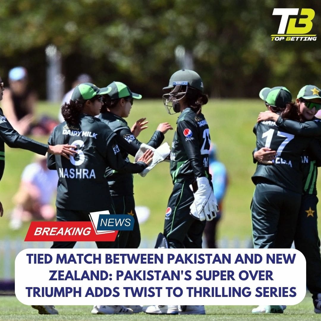Tied Match Between Pakistan and New Zealand: Pakistan’s Super Over Triumph Adds Twist to Thrilling Series