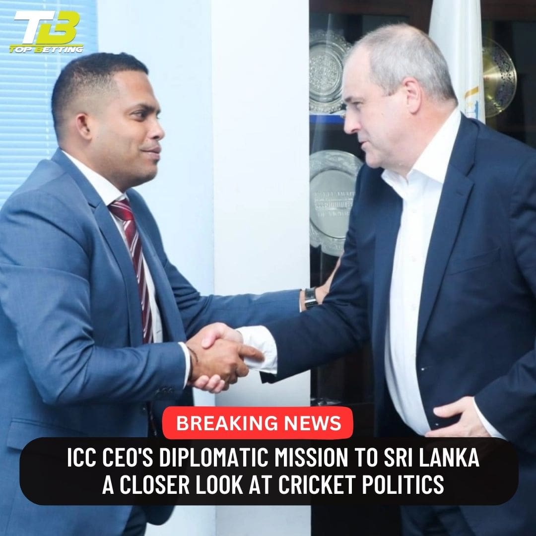ICC CEO’s Diplomatic Mission to Sri Lanka: A Closer Look at Cricket Politics
