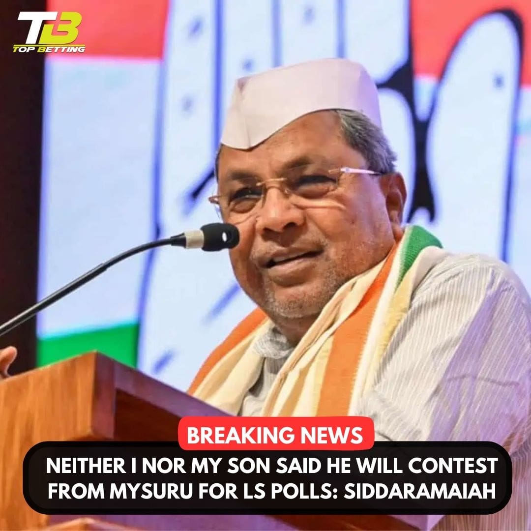 Neither I nor my son said he will contest from Mysuru for LS polls: Siddaramaiah
