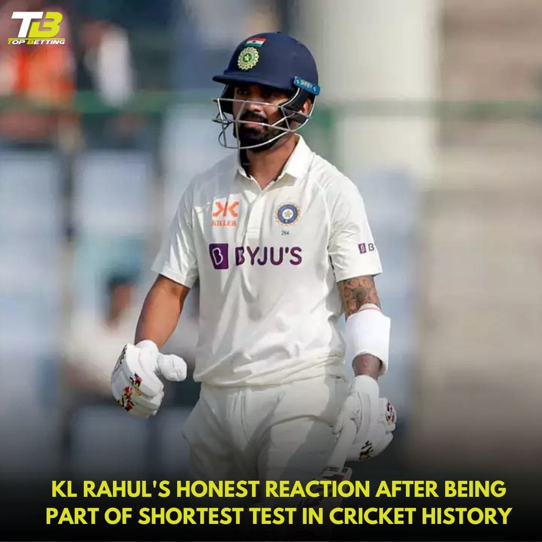 KL Rahul’s honest reaction after being part of shortest Test in cricket history