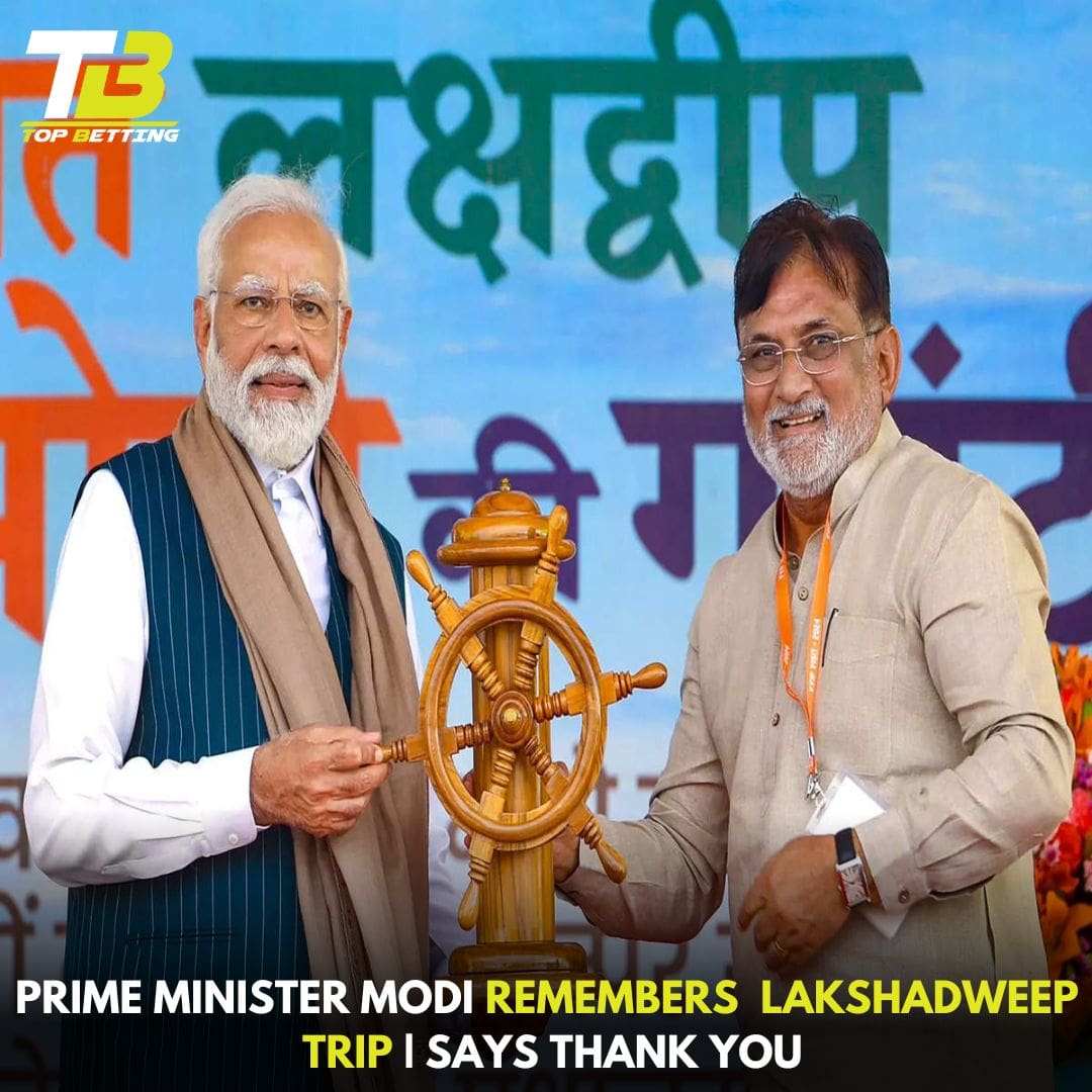 Prime Minister Modi remembers  Lakshadweep trip | Says Thank You