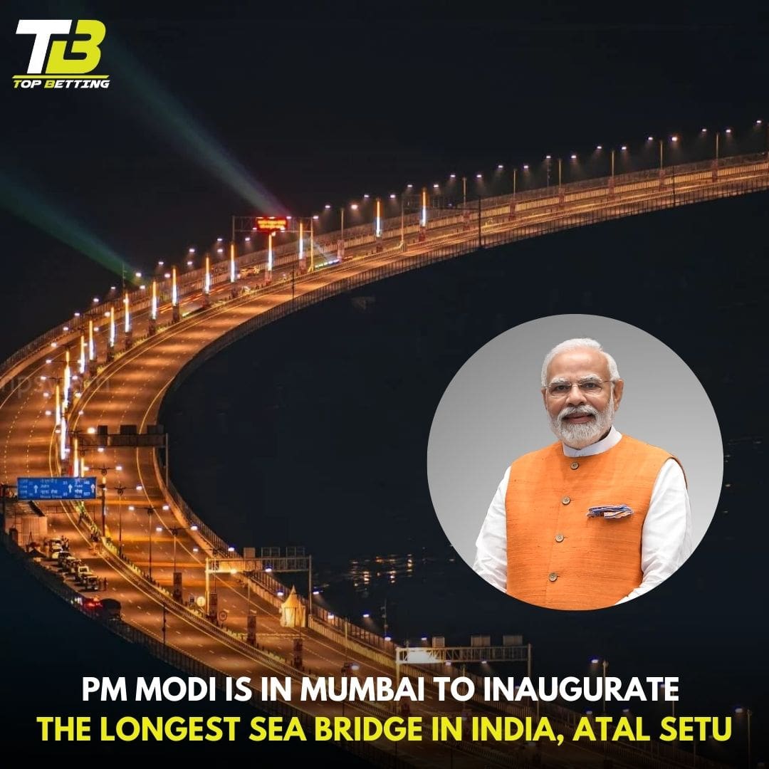 PM Modi is in Mumbai to inaugurate the longest sea bridge in India, Atal Setu