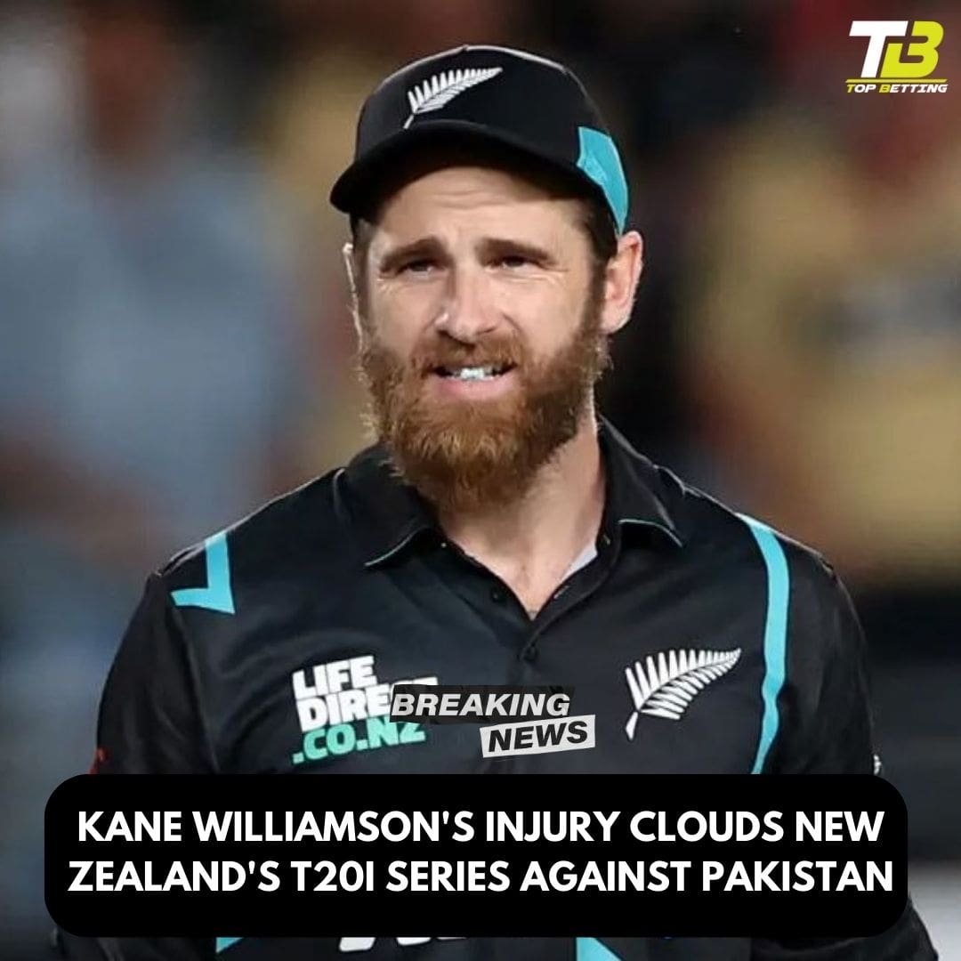Kane Williamson’s Injury Clouds New Zealand’s T20I Series Against Pakistan