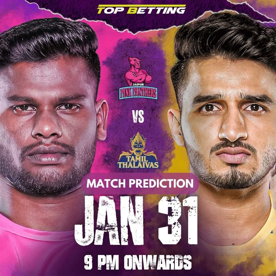 Jaipur Pink Panthers Vs Tamil Thalaivas Match Prediction | Pro Kabaddi League Predictions 2023-24