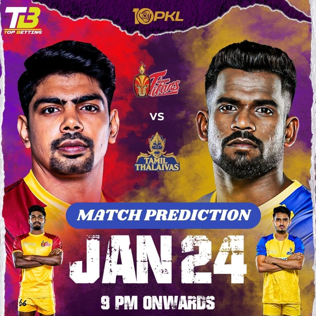 Telugu Titans Vs Tamil Thalaivas Match Prediction | Pro Kabaddi League 2023-24 Match Prediction and Tips