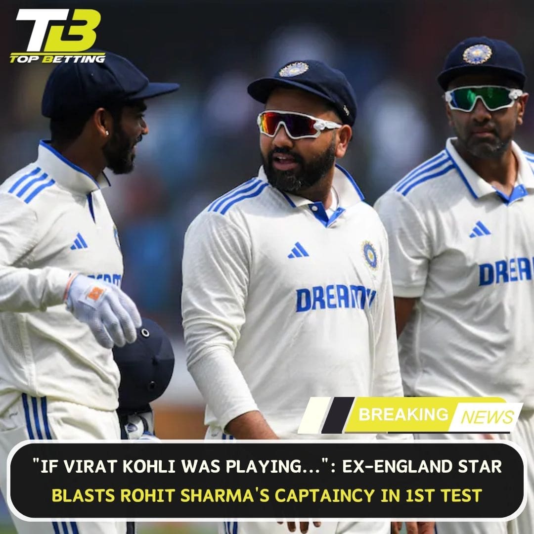 “If Virat Kohli Was Playing…”: Ex-England Star Blasts Rohit Sharma’s Captaincy In 1st Test