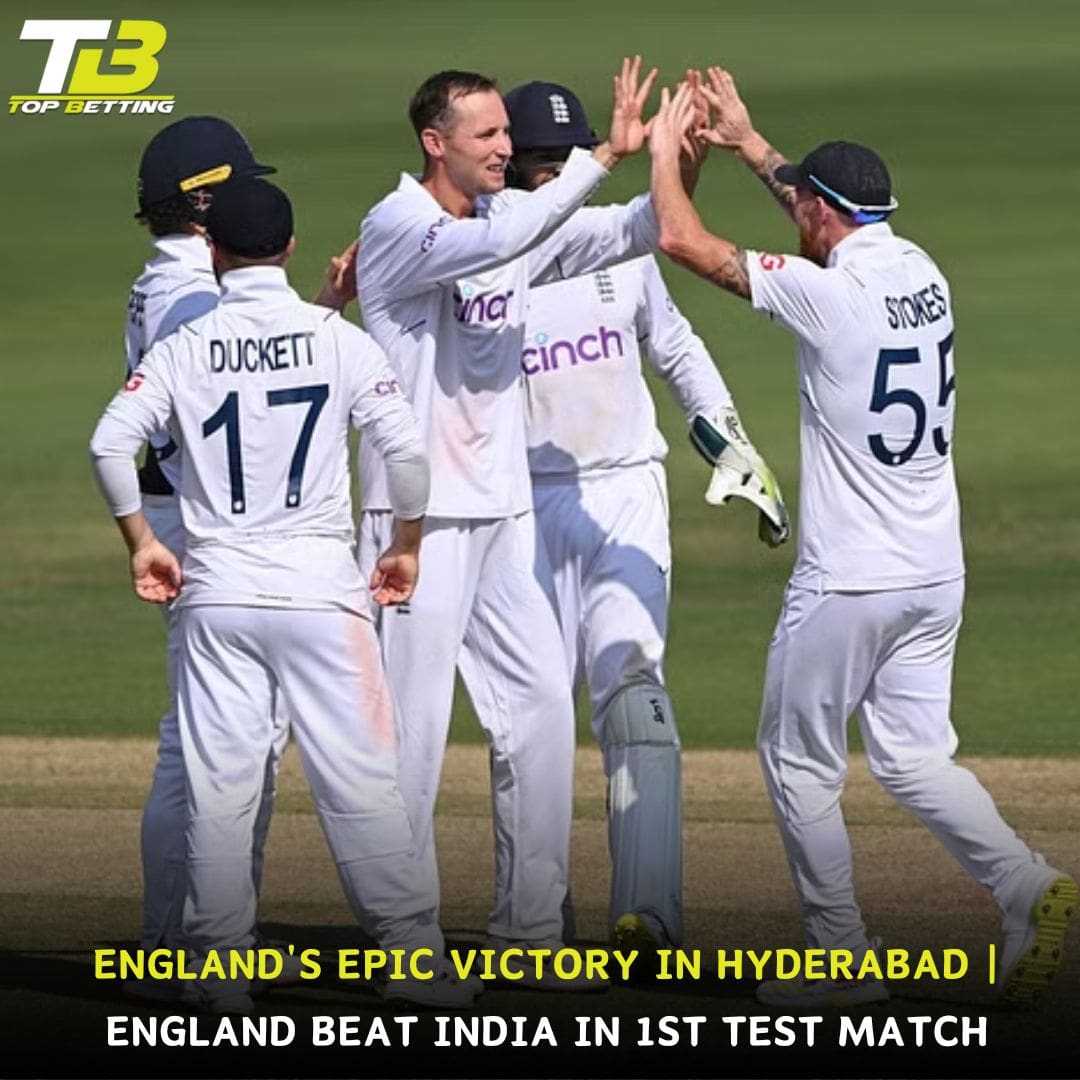 England’s Epic Victory in Hyderabad |England beat India in 1st Test Match | England vs India 1st Test Match 2024