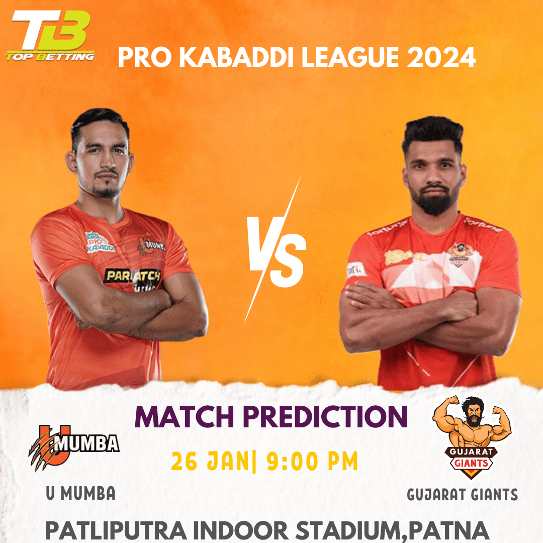 U Mumba Vs Gujarat Giants Match Prediction | Pro Kabaddi League 2024 Match Prediction