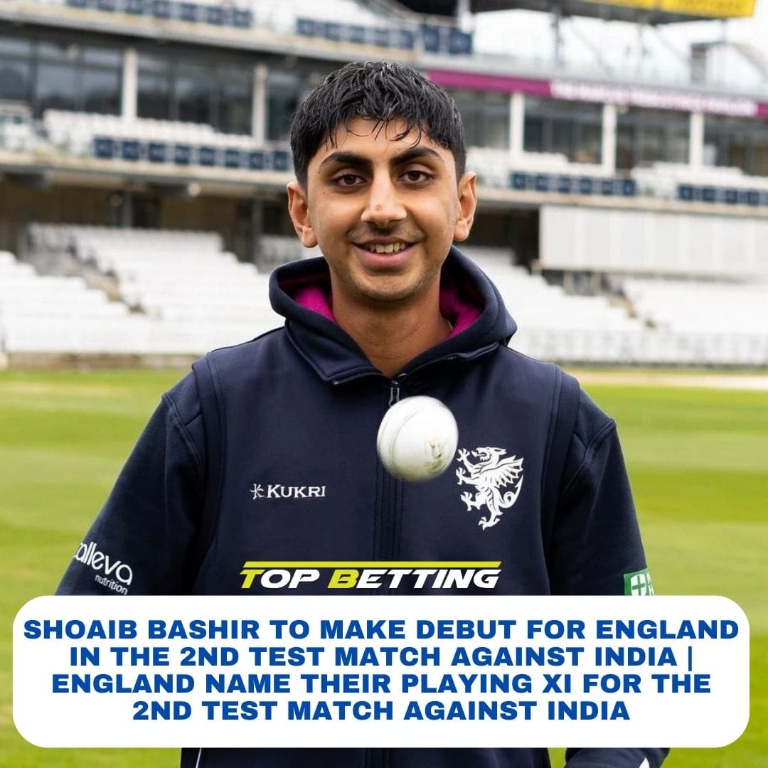 Shoaib Bashir to make debut for England in the 2nd Test Match against India | England Name their playing XI for the 2nd Test Match Against India