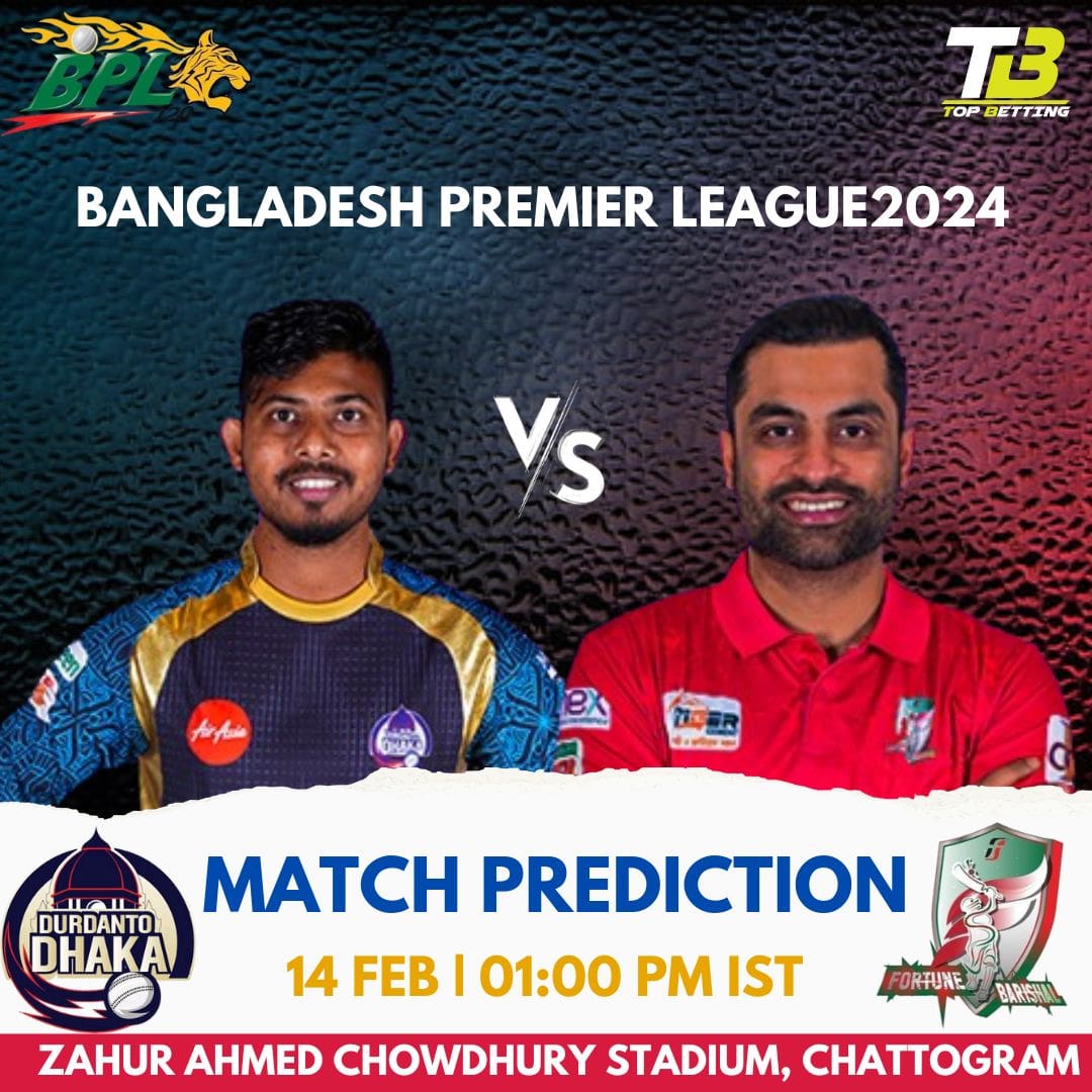 Durdanto Dhaka vs Fortune Barishal Match Prediction and Tips | Bangladesh Premier League Match Prediction | BPL 2024