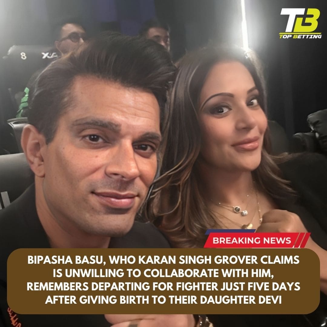 Bipasha Basu, who Karan Singh Grover claims is unwilling to collaborate with him, remembers departing for Fighter just five days after giving birth to their daughter Devi