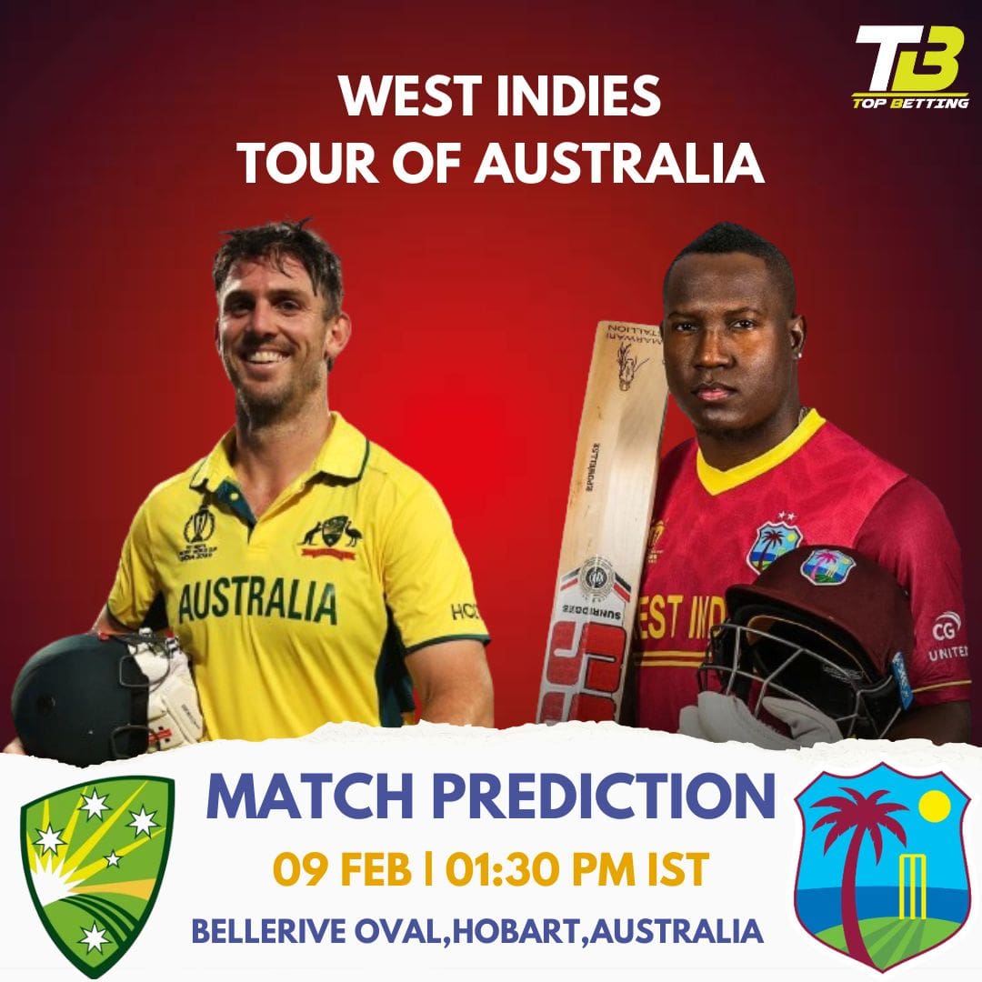 Australia vs West Indies: 1st T20I Match Predictions and Tips | Australia vs West Indies 1st T20I