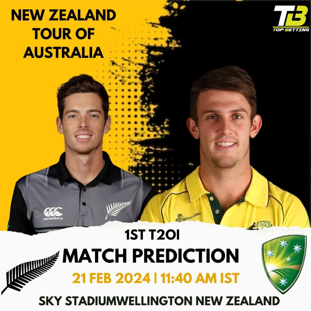 New Zealand vs Australia 1st T20I Match Prediction and Tips: NZ vs Aus Match Prediction and Tips