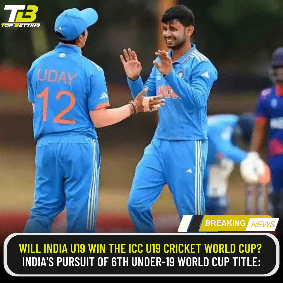 Will India U19 win the ICC U19 Cricket World Cup? India’s Pursuit of 6th Under-19 World Cup Title: