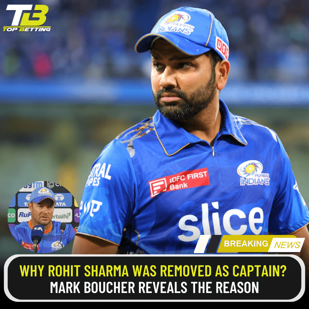 Why Rohit Sharma was removed as Captain? Mark Boucher reveals the reason