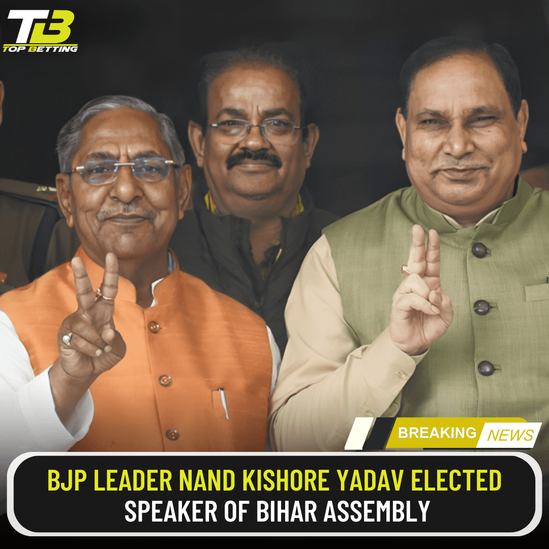 BJP leader Nand Kishore Yadav elected Speaker of Bihar Assembly